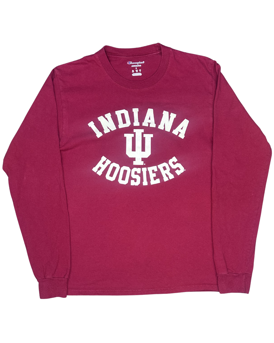 Champion Indiana Hoosiers Long Sleeve T-Shirt (Small)