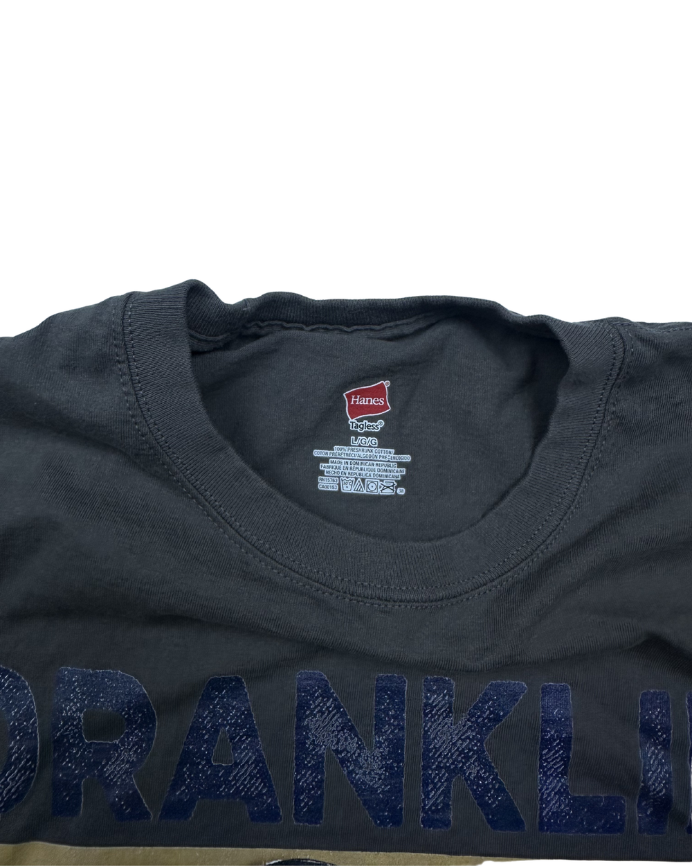 Hanes Dranklin D. Roosevelt Graphic T-Shirt (Large)
