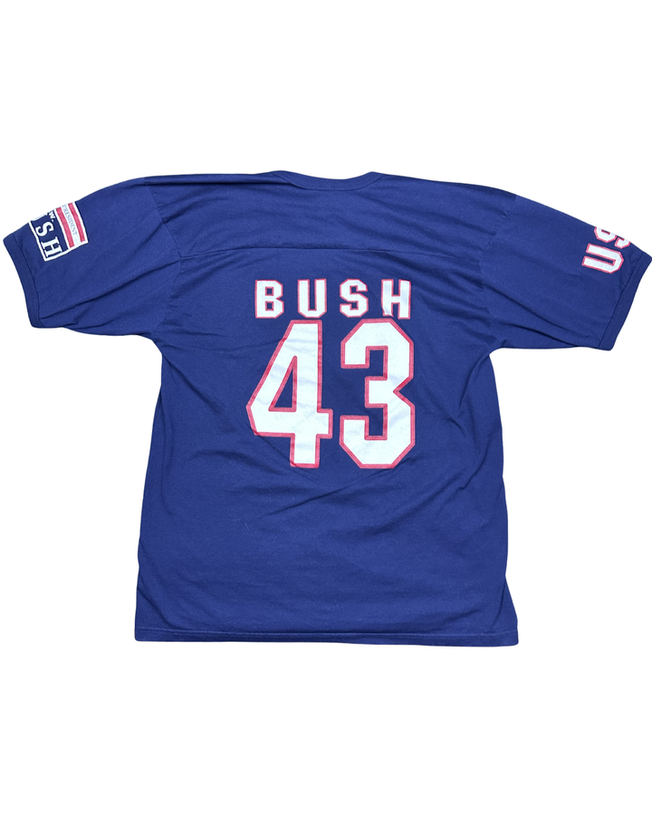 President George W. Bush #43 Football Jersey - Back