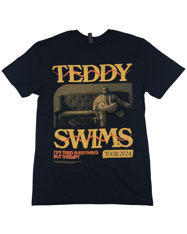 Teddy Swims I've Tried Everything But Therapy Tour 2024 Graphic T-Shirt (Medium)