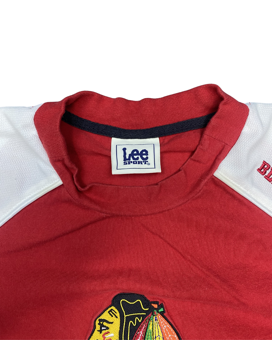 Lee Sport Chicago Blackhawks NHL Jersey T-Shirt (Large)