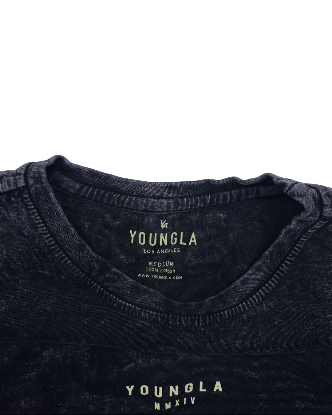 YoungLA MMXIV Acid Wash T-Shirt (Medium)