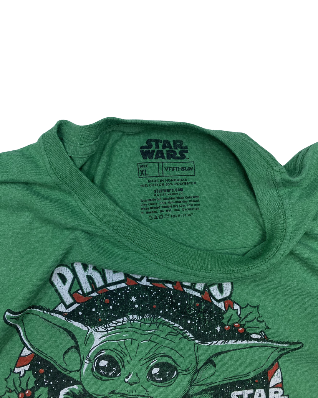 Star Wars Grogu 'Presents Are The Way' Christmas Graphic T-Shirt (XL)