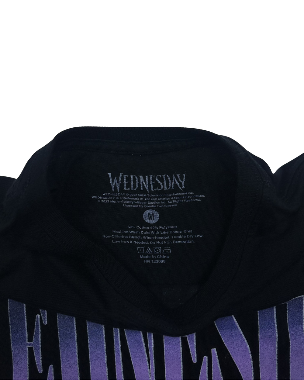 Wednesday Addams Graphic T-Shirt (Medium)