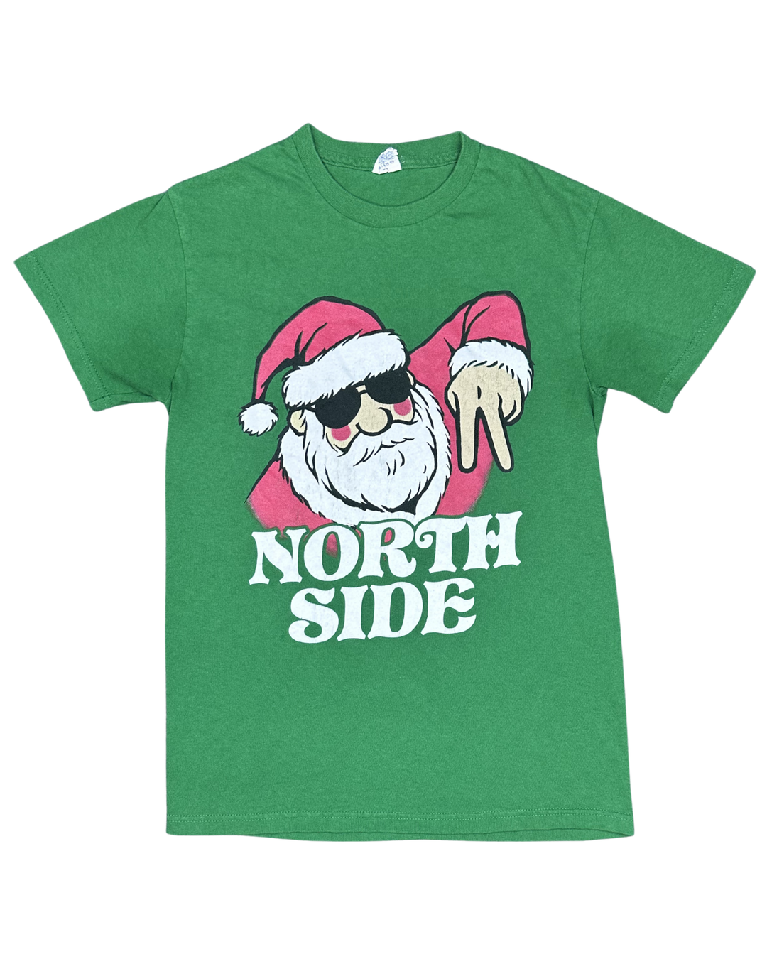 North Side Santa Graphic T-Shirt (Medium)