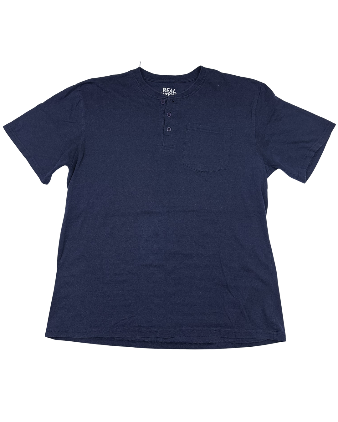 Real Workwear Henley Pocket T-Shirt (large)