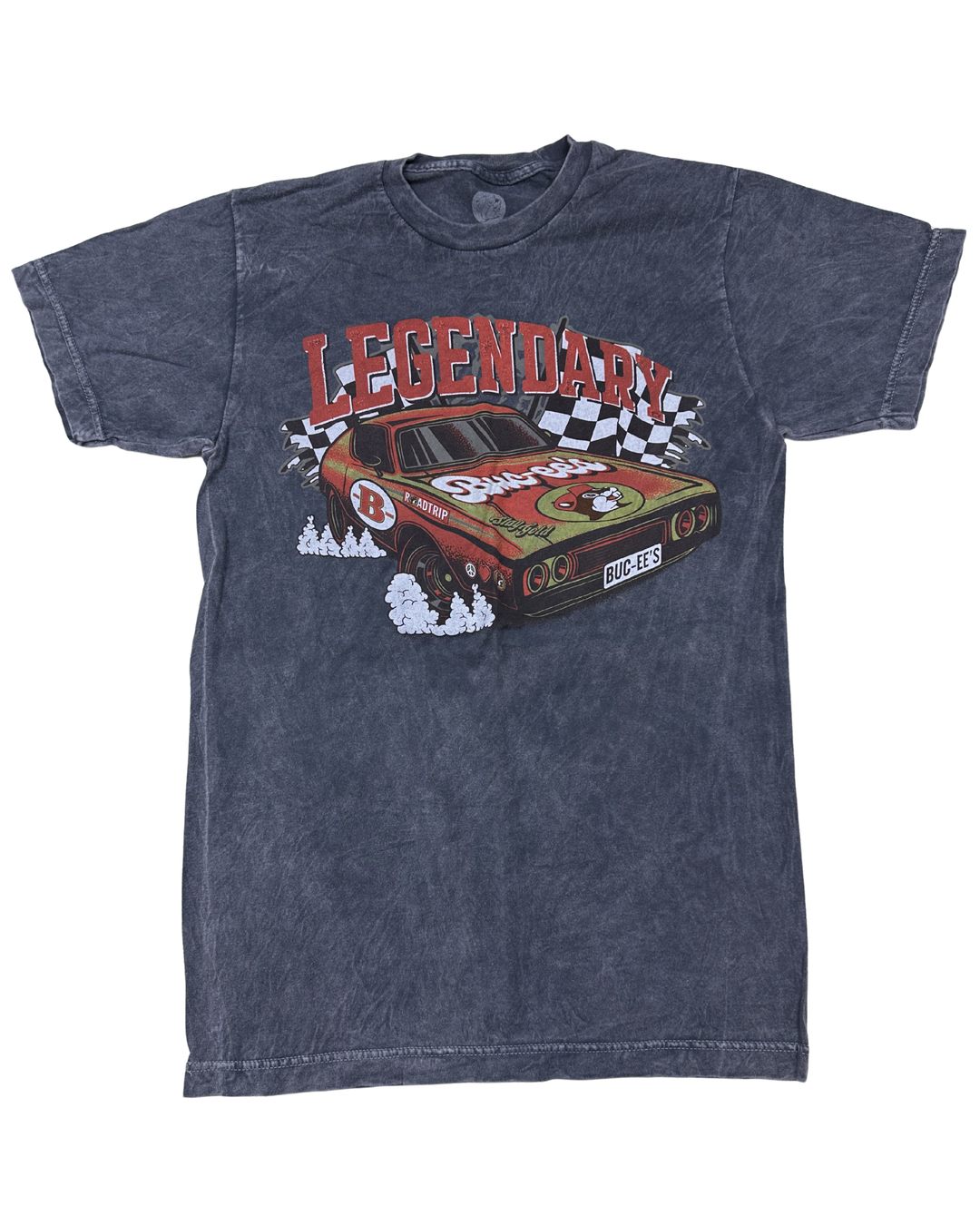 Buc-ee's Legendary Racing Graphic T-Shirt (small)