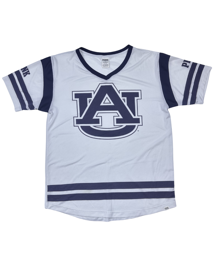 Victoria's Secret PINK Auburn University Jersey T-Shirt (large)