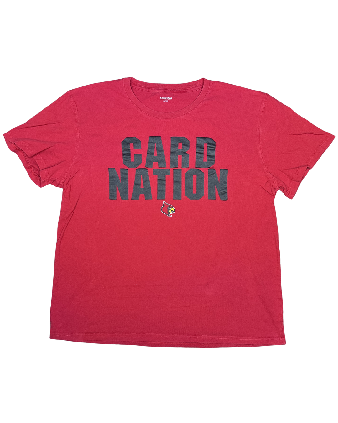 Louisville Cardinals Card Nation Graphic T-Shirt (2XL)