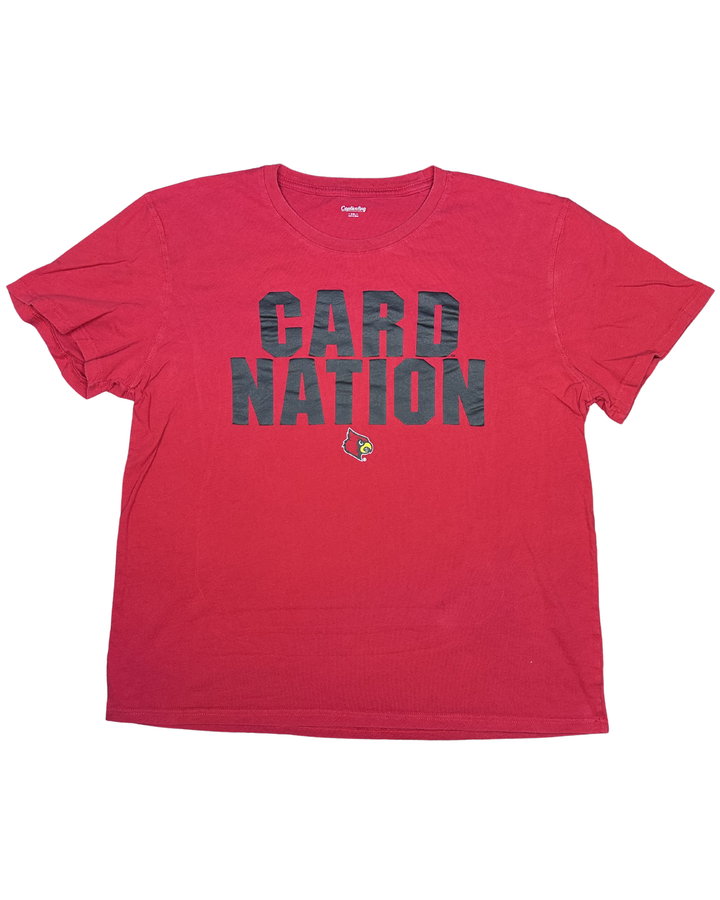 Louisville Cardinals Card Nation Graphic T-Shirt (2XL)