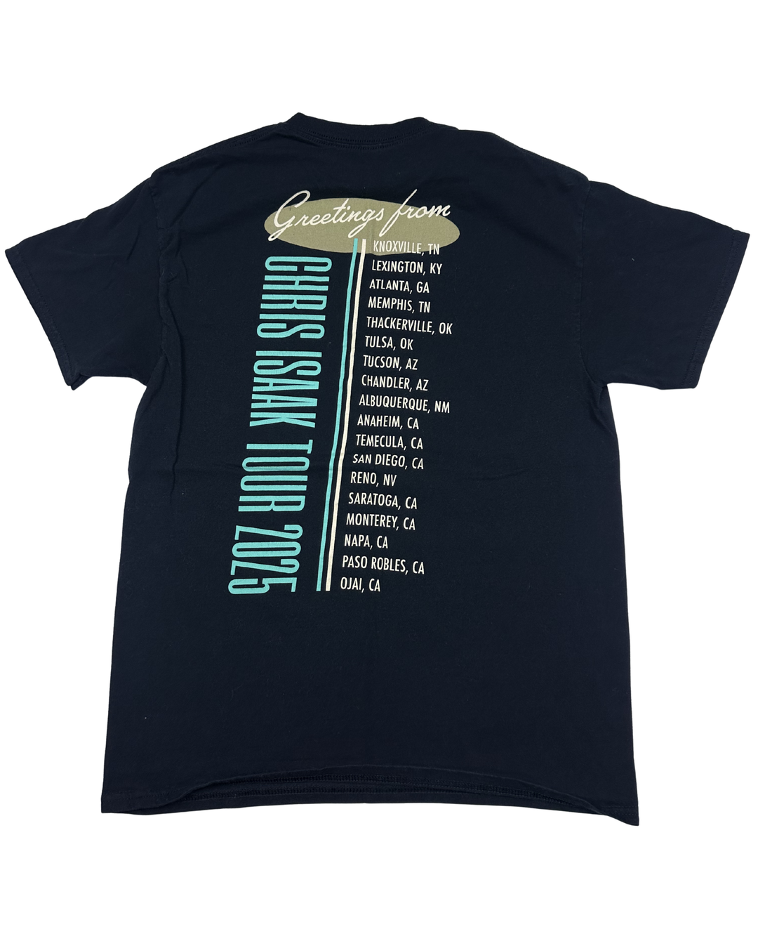 Chris Isaak Live on Tour 2025 Band T-Shirt (small)