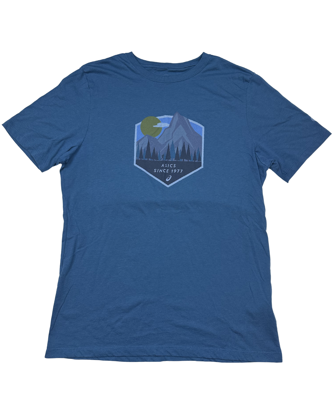 ASICS Since 1977 Mountain Graphic T-Shirt (medium)
