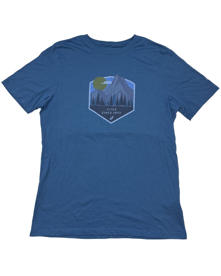 ASICS Since 1977 Mountain Graphic T-Shirt (medium)