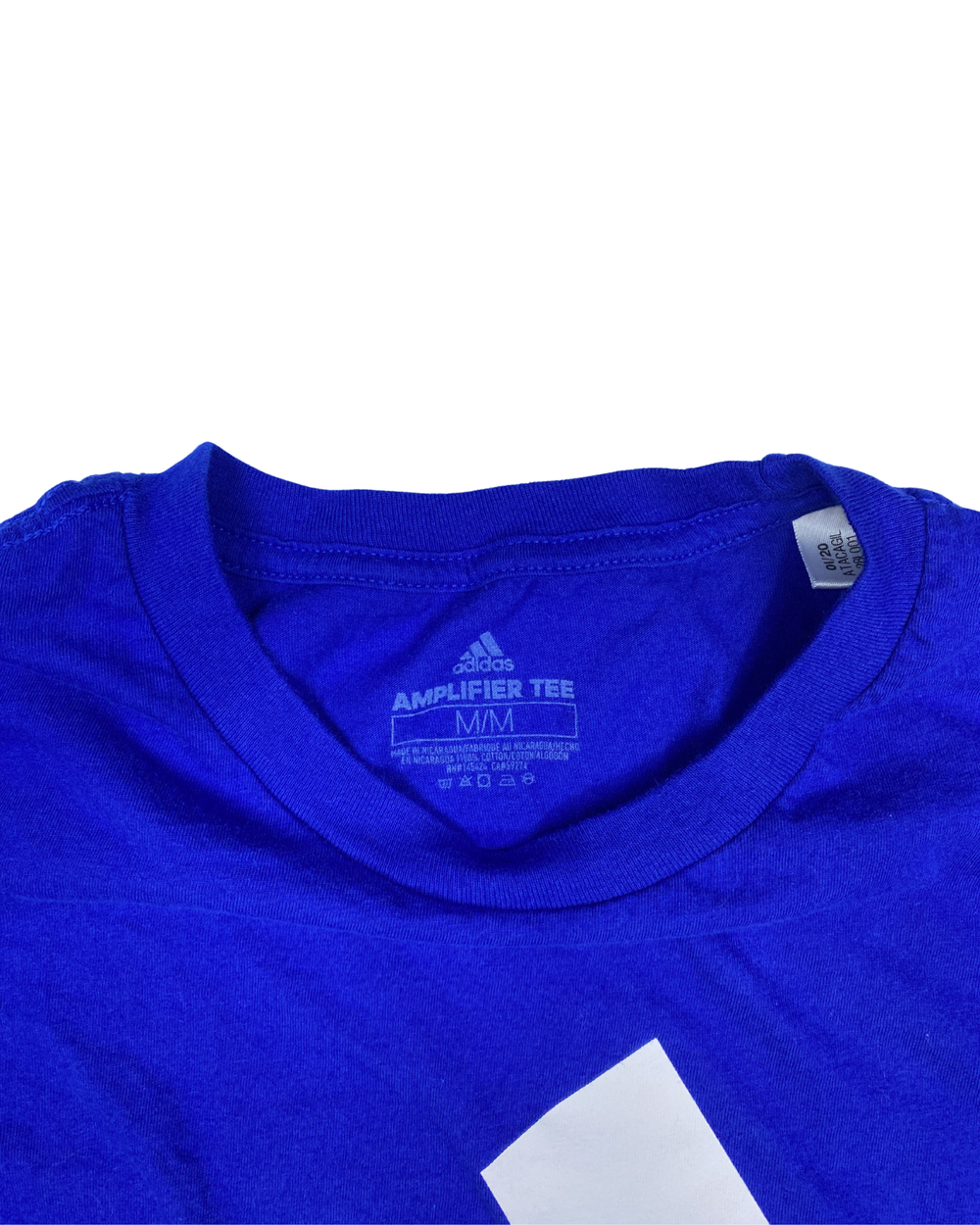 Adidas Amplifier Big Logo Graphic T-Shirt (Medium)