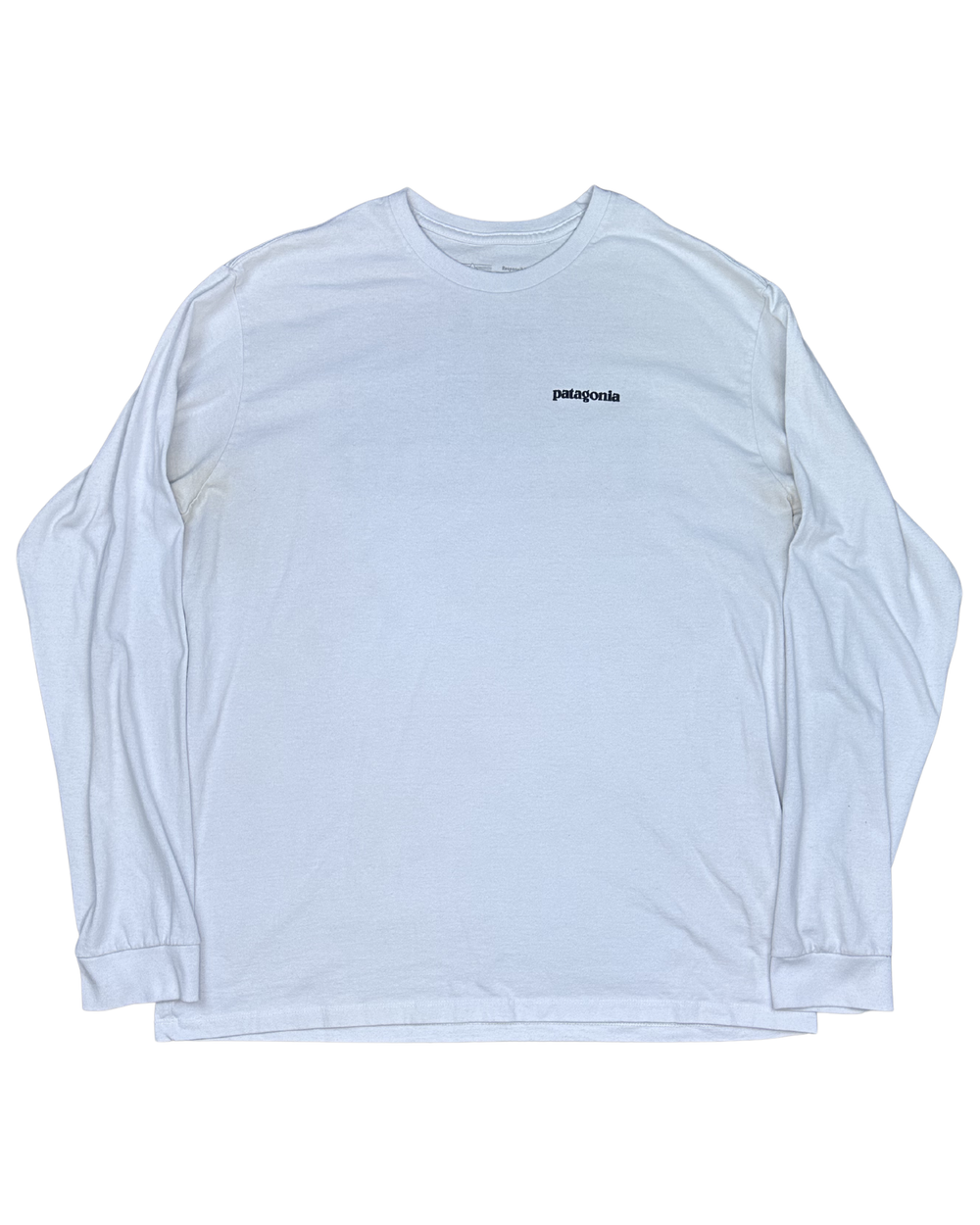 Patagonia P-6 Logo Long Sleeve T-Shirt (Large)