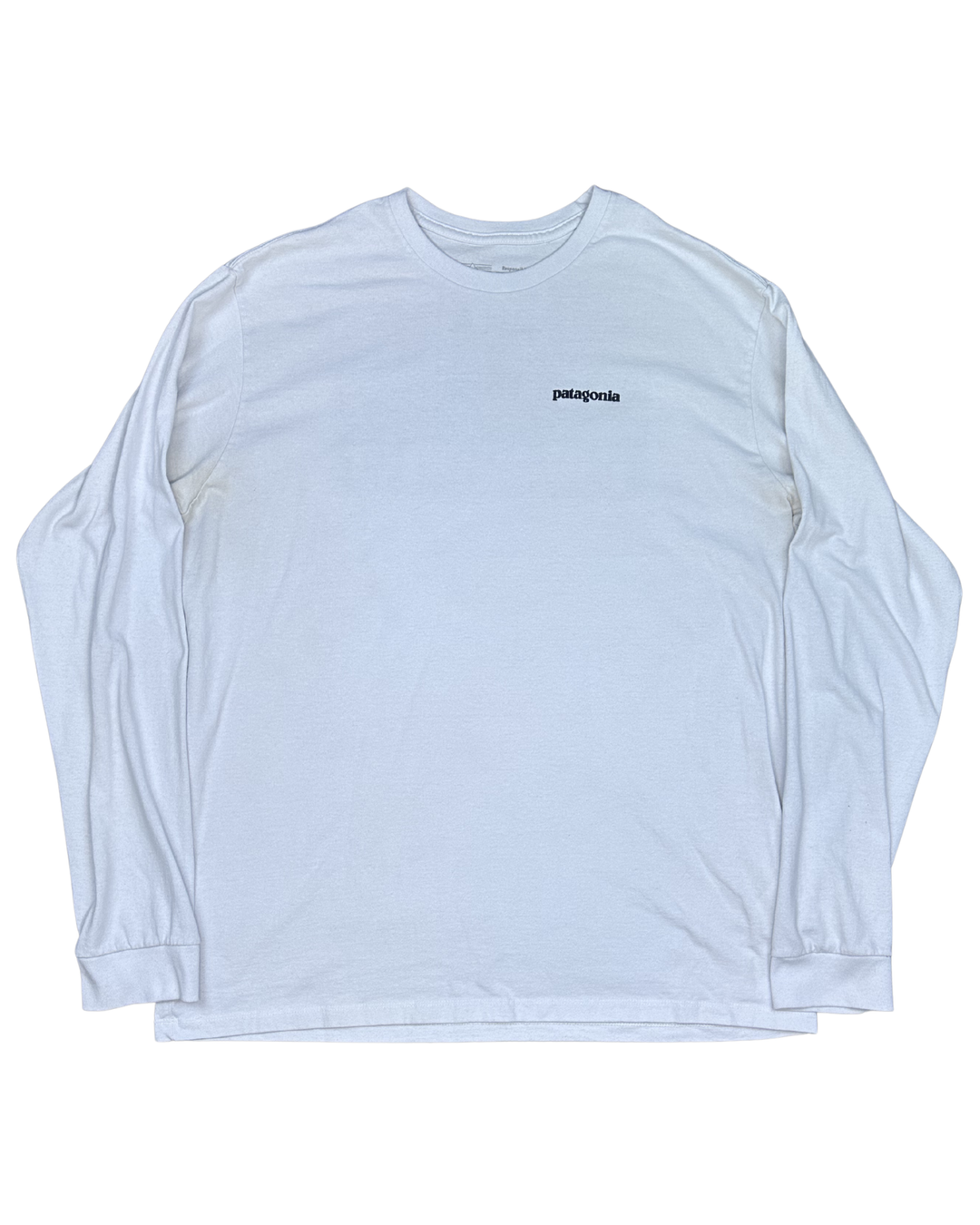 Patagonia P-6 Logo Long Sleeve T-Shirt (Large)