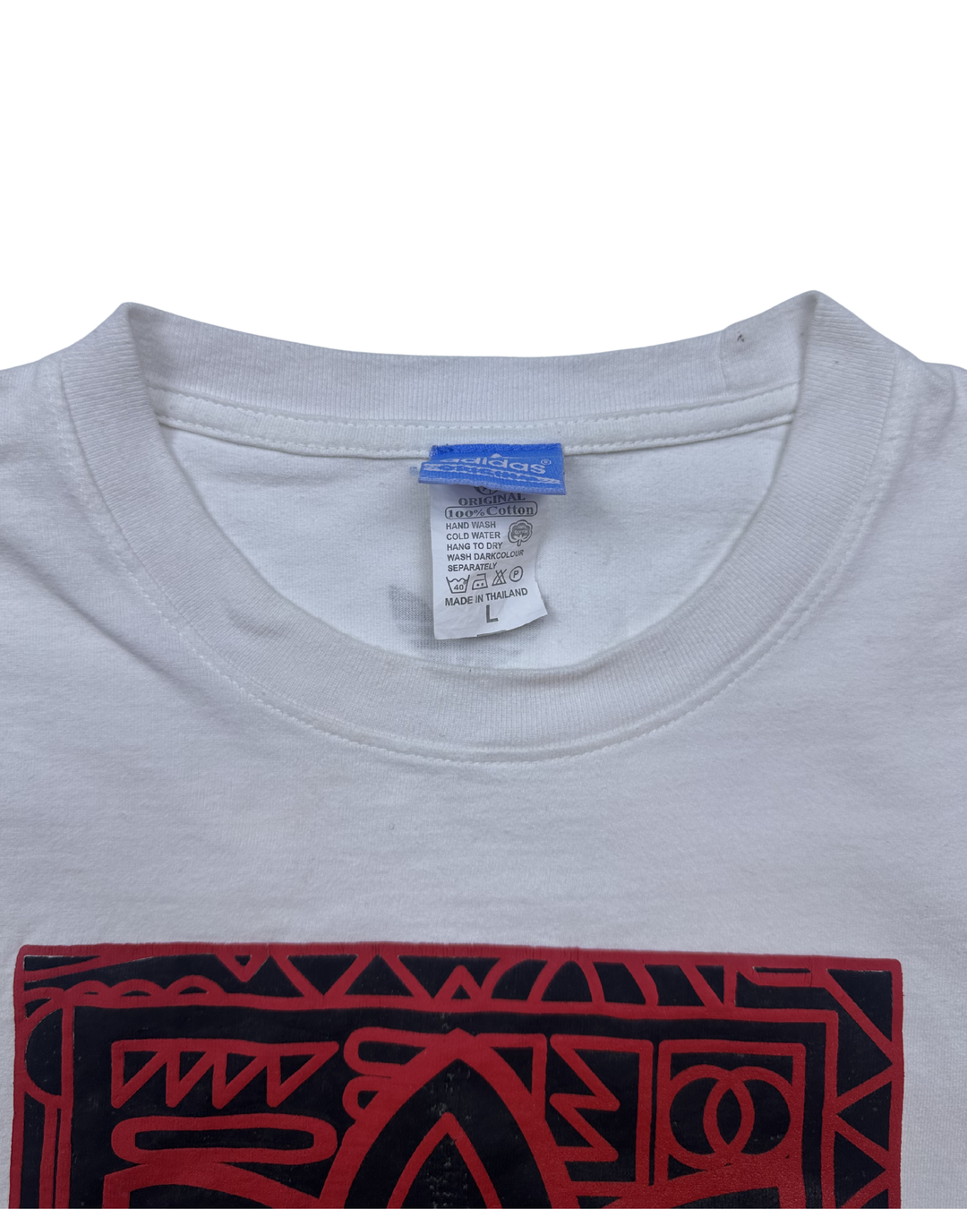 Adidas Originals Tribal Trefoil Graphic T-Shirt (large)
