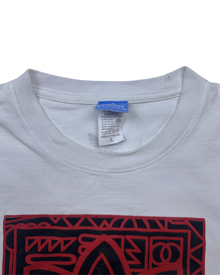 Adidas Originals Tribal Trefoil Graphic T-Shirt (large)