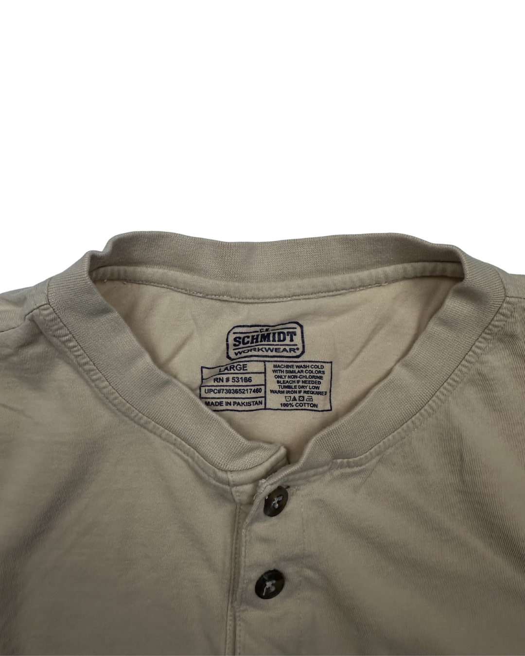 Schmidt Workwear Henley Pocket T-Shirt (large)