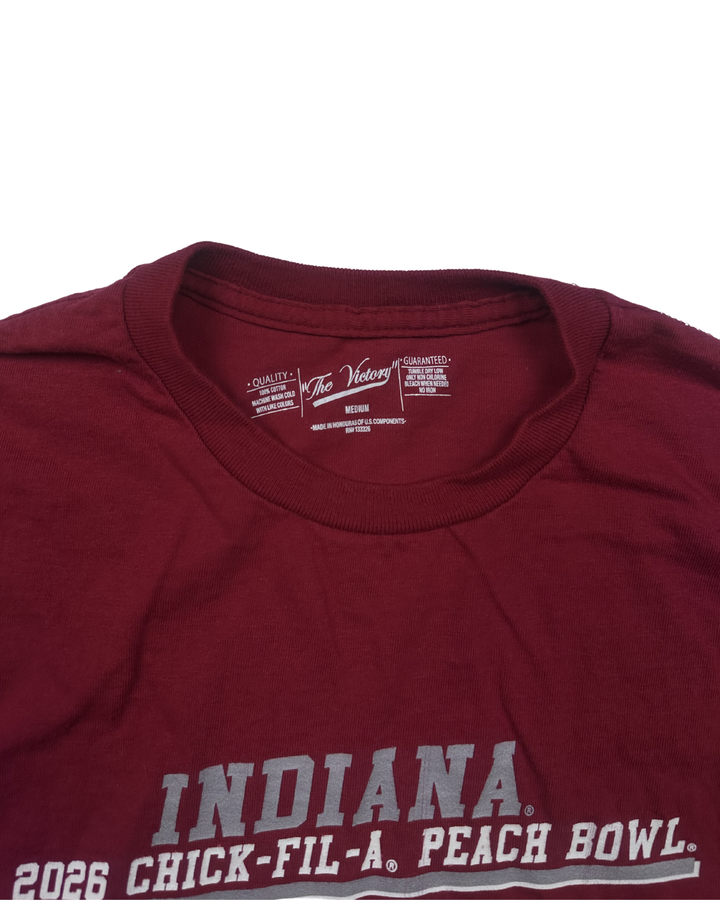 Indiana 2026 Chick-fil-A Peach Bowl Bison Graphic T-Shirt (Medium)