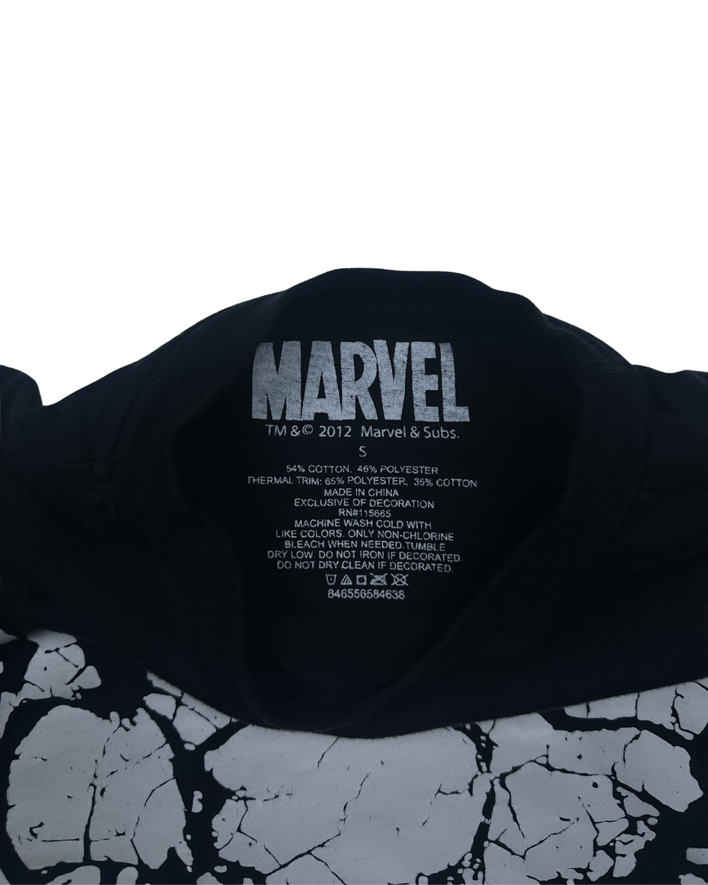 Marvel Punisher Skull Long Sleeve T-Shirt (Small)