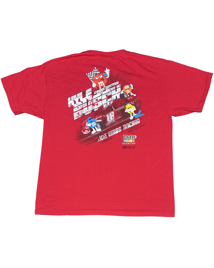 Kyle Busch Joe Gibbs Racing M&M's #18 NASCAR Graphic T-Shirt (XL)