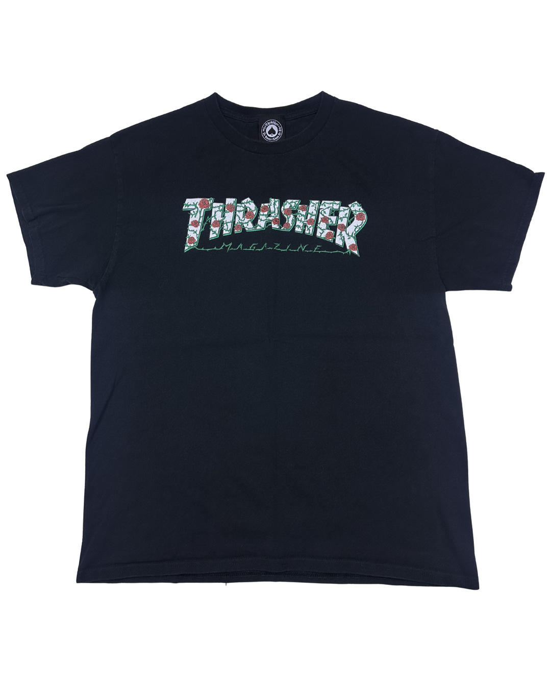 Thrasher Magazine Rose Graphic T-Shirt (large)