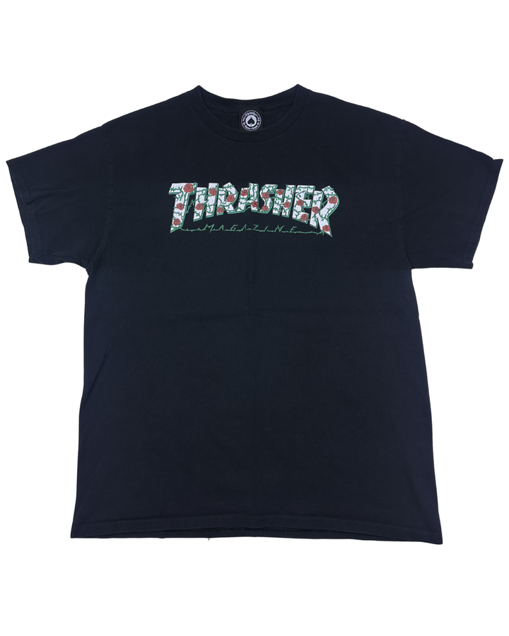 Thrasher Magazine Rose Graphic T-Shirt (large)