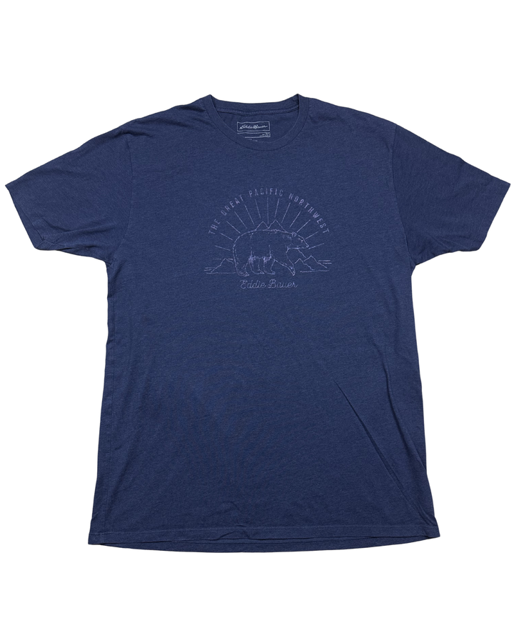 Eddie Bauer Great Pacific Northwest Graphic T-Shirt (XL Tall)