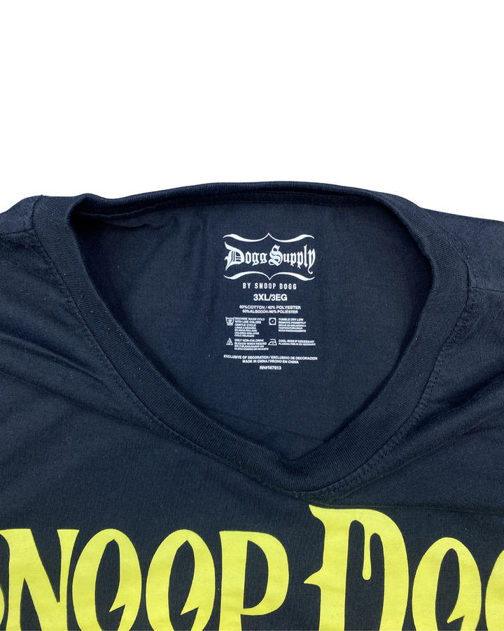 Snoop Dogg Dogg Supply DJ Turntable Graphic T-Shirt (3XL)