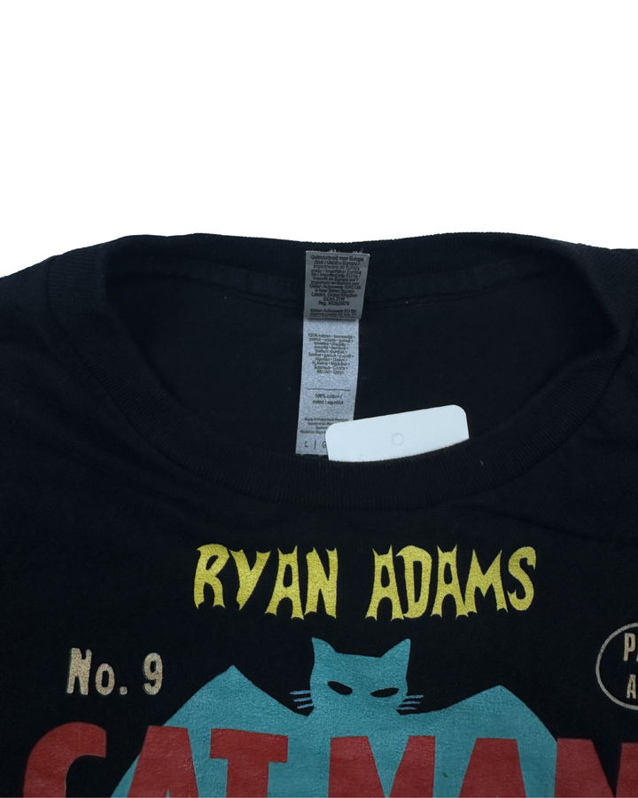 Ryan Adams Cat Man Romeo and Juliet Tour Graphic T-Shirt (Large)