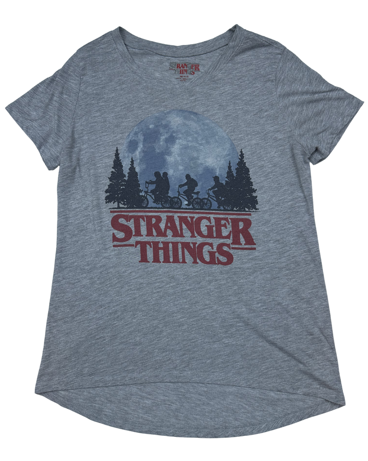 Stranger Things Moon Graphic T-Shirt Women's (Medium)