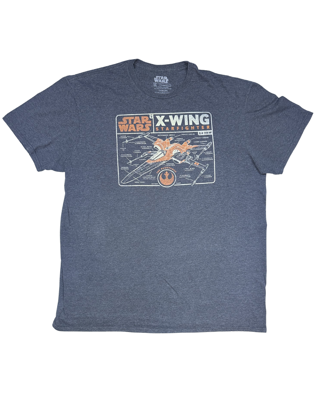 Star Wars X-Wing Starfighter Graphic T-Shirt (XL)