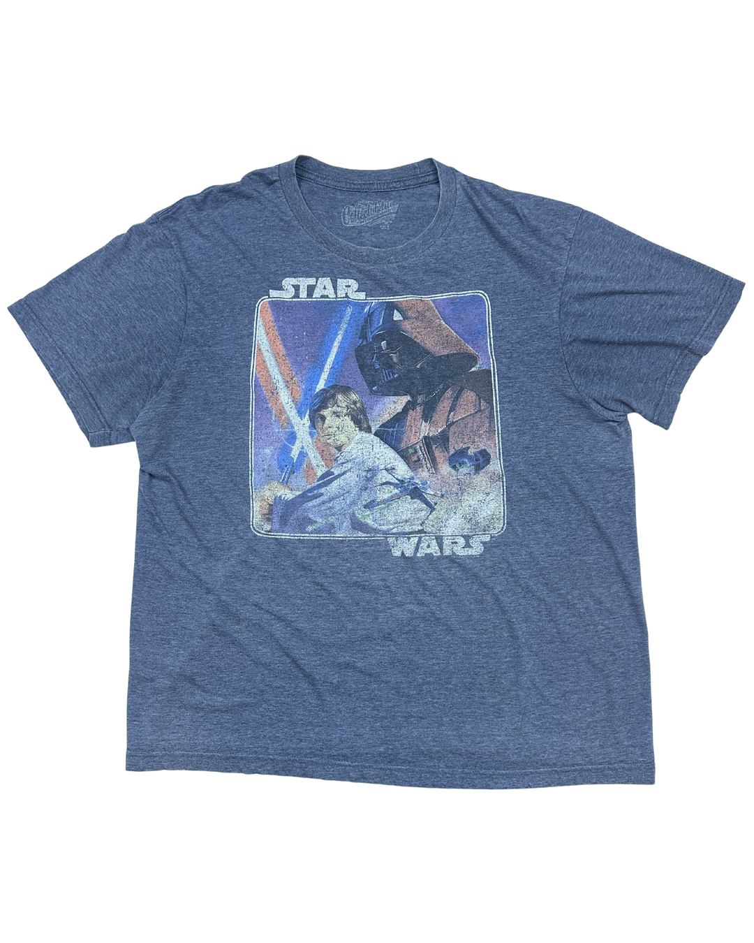 Star Wars Vintage Luke vs Vader Graphic T-Shirt (XL)