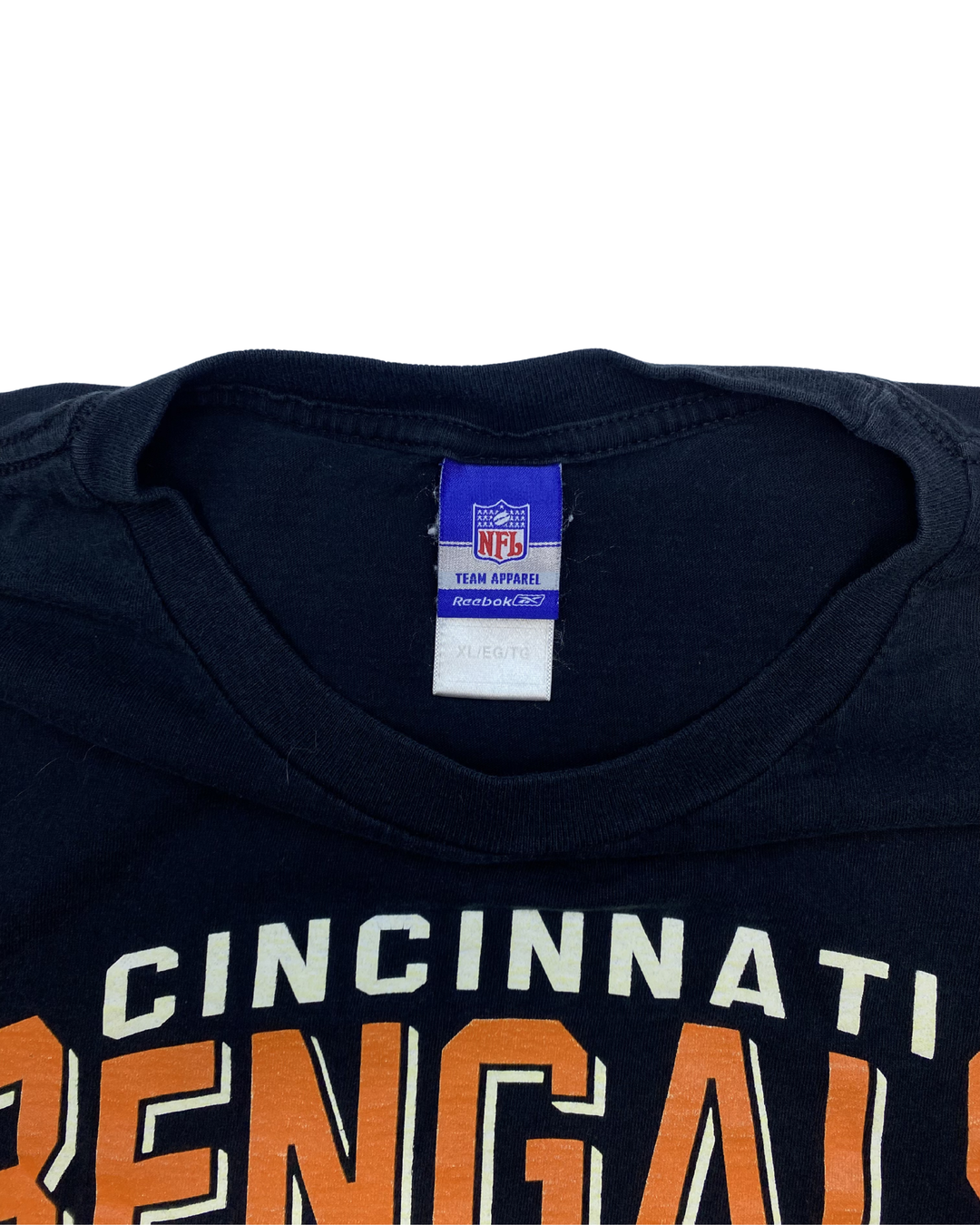 Cincinnati Bengals Reebok NFL Team Apparel T-Shirt (XL)