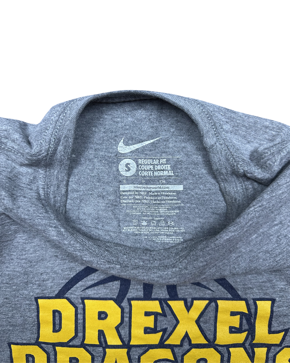 Nike Drexel Dragons Basketball Graphic T-Shirt - Tag