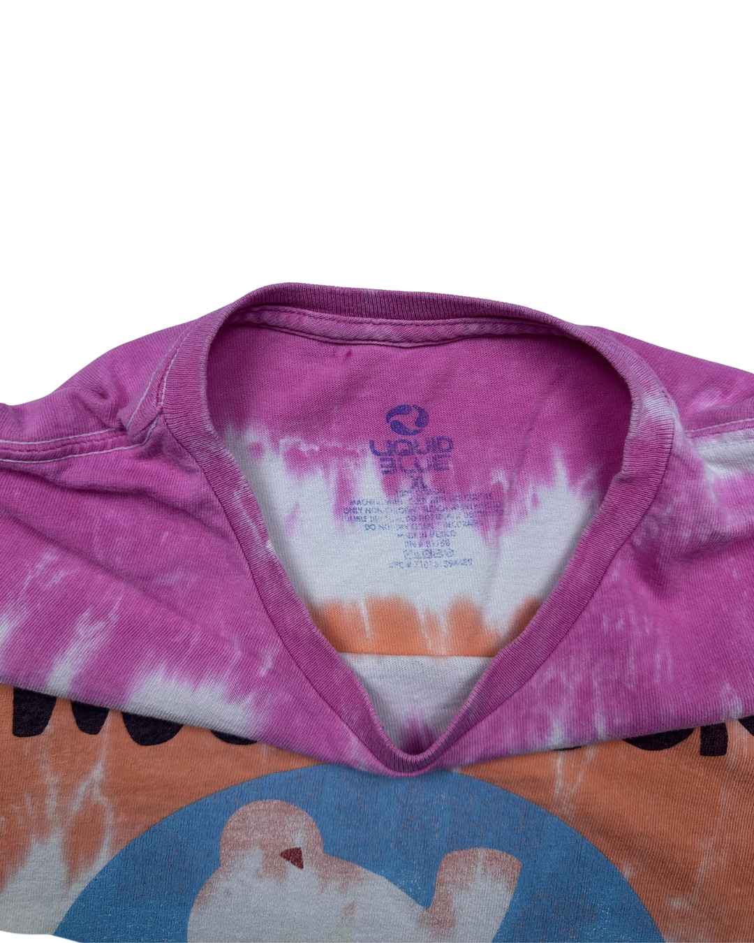 Woodstock 3 Days of Peace Music Love Tie-Dye Graphic T-Shirt (XL)