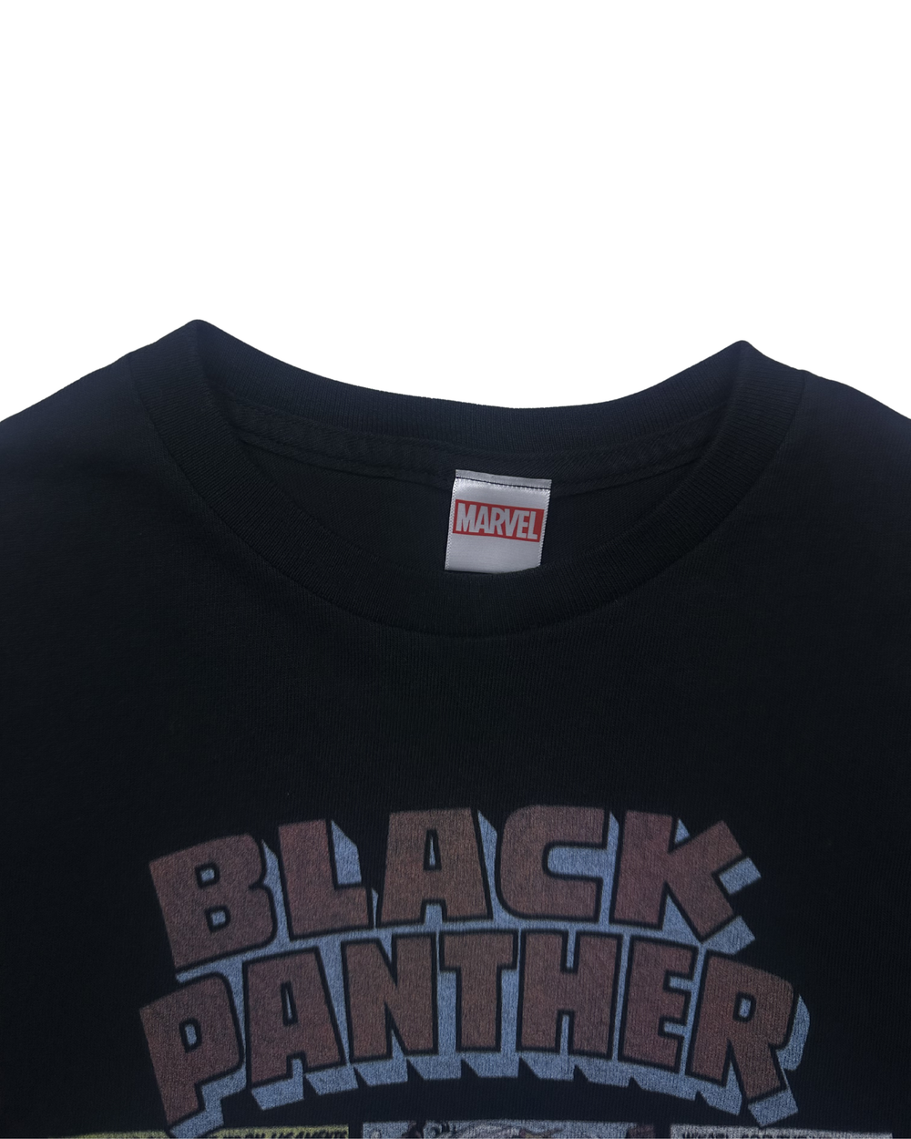 Marvel Black Panther Comic Panel Graphic T-Shirt (Medium)