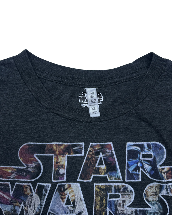 Star Wars Logo Character Fill Graphic T-Shirt (XL)