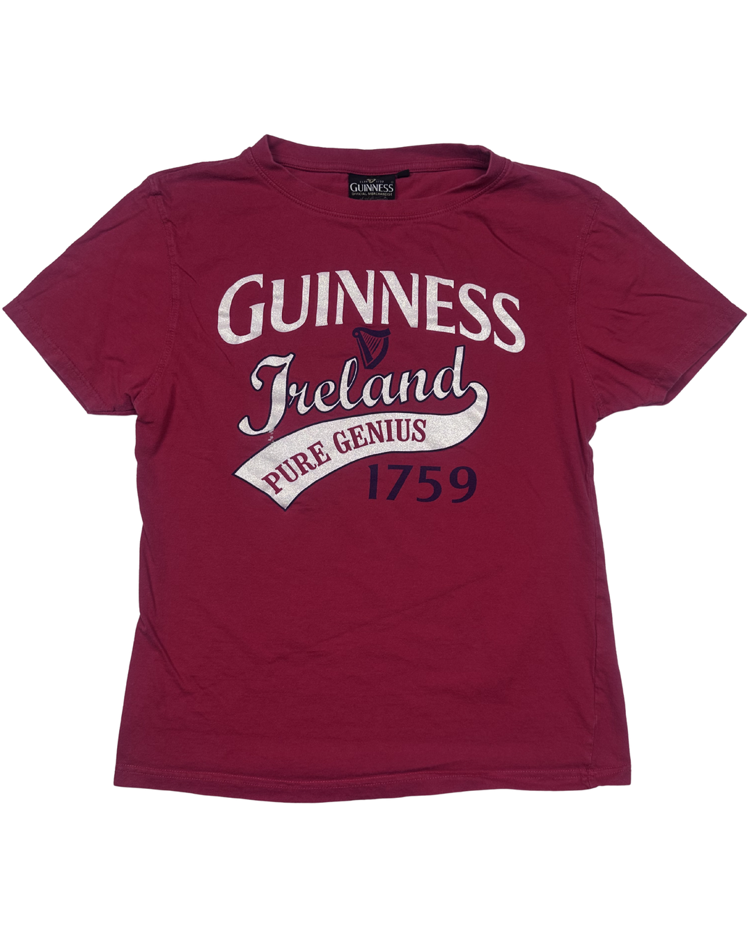 Guinness Ireland Pure Genius 1759 Graphic T-Shirt (Medium)