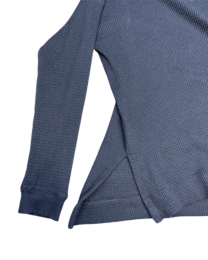 American Eagle Waffle Knit Thermal Long Sleeve Crewneck (Medium)