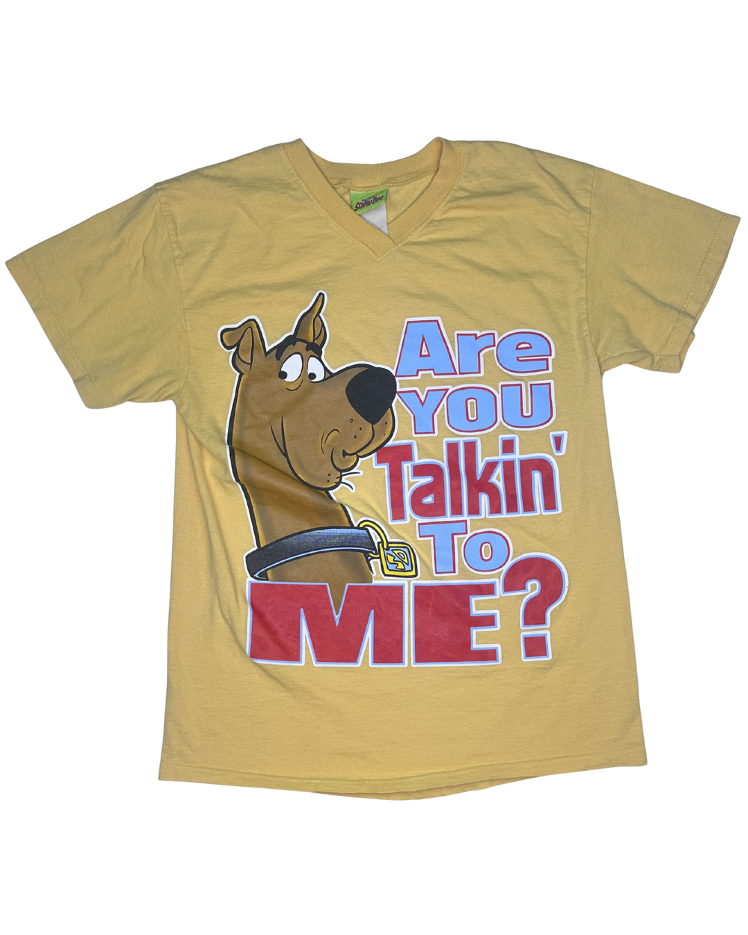 Scooby-Doo Are You Talkin' To Me Graphic T-Shirt (Medium)