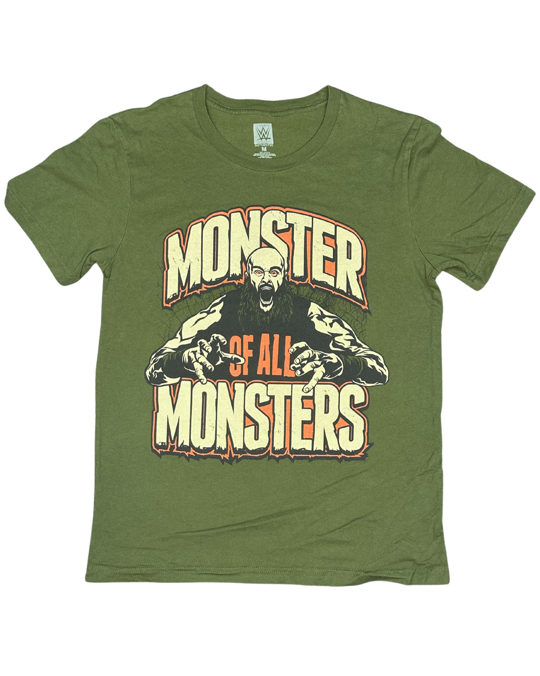WWE Braun Strowman Monster of All Monsters Graphic T-Shirt (Medium)