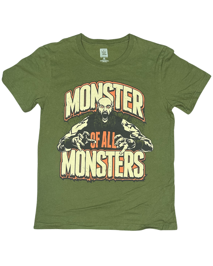 WWE Braun Strowman Monster of All Monsters Graphic T-Shirt (Medium)
