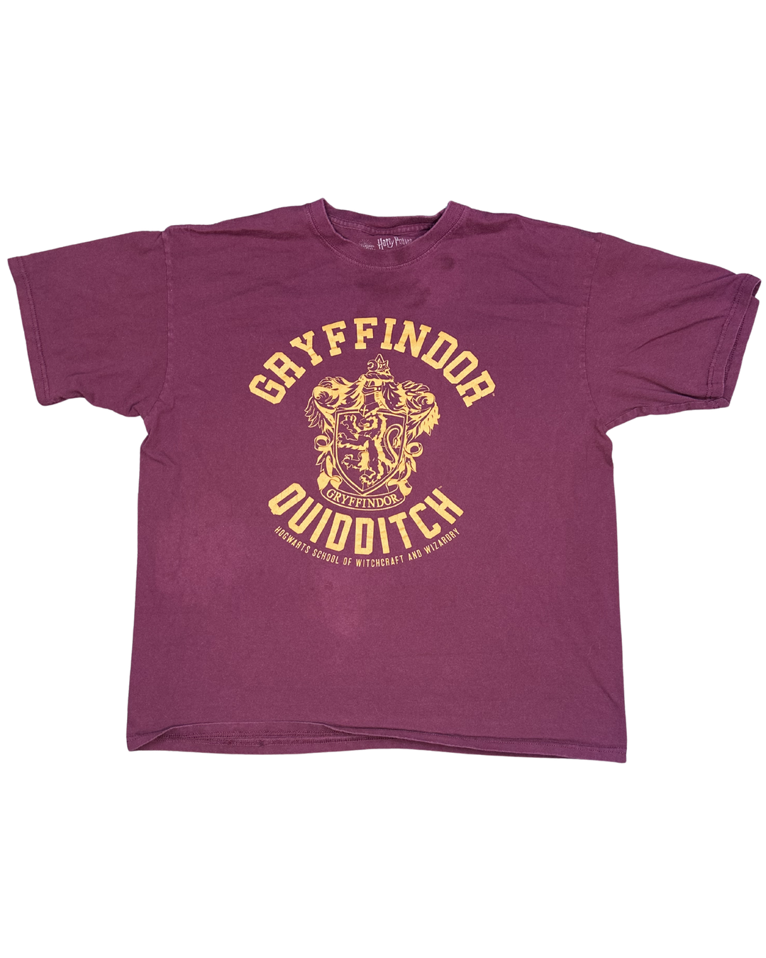 Harry Potter Gryffindor Quidditch Graphic T-Shirt (XL)