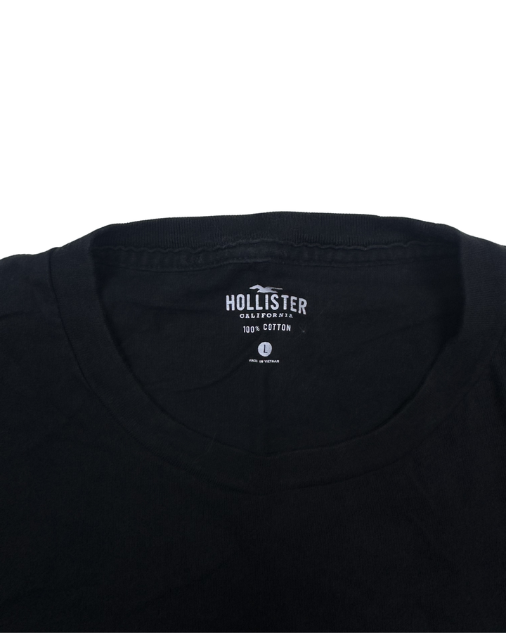 Hollister Globe Graphic Long Sleeve T-Shirt (large)