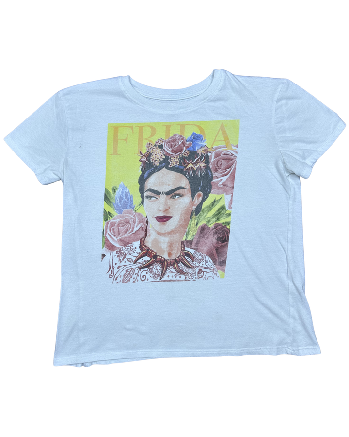 Frida Kahlo Viva La Vida Graphic T-Shirt (Medium)