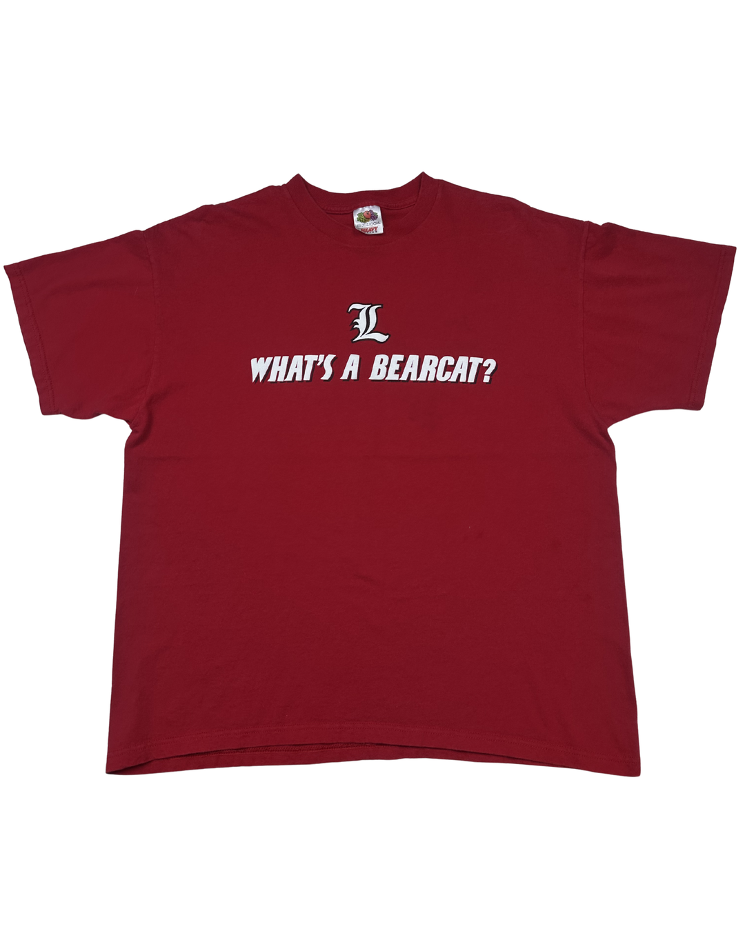 Louisville Cardinals What's A Bearcat? Graphic T-Shirt (X-Large)