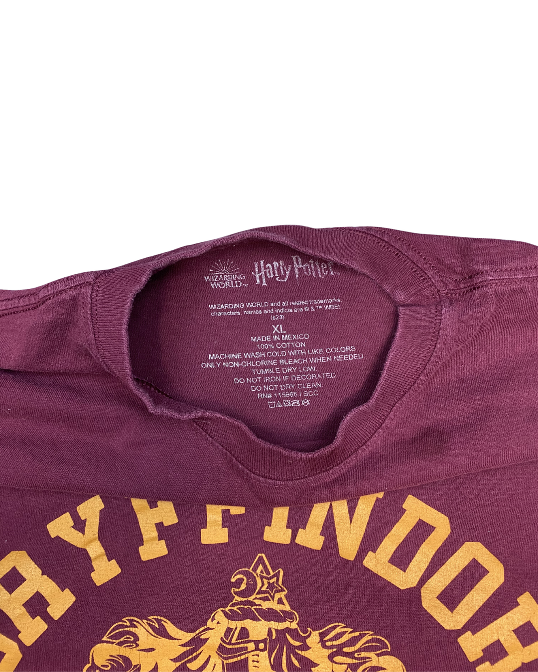 Harry Potter Gryffindor Quidditch Graphic T-Shirt (XL)