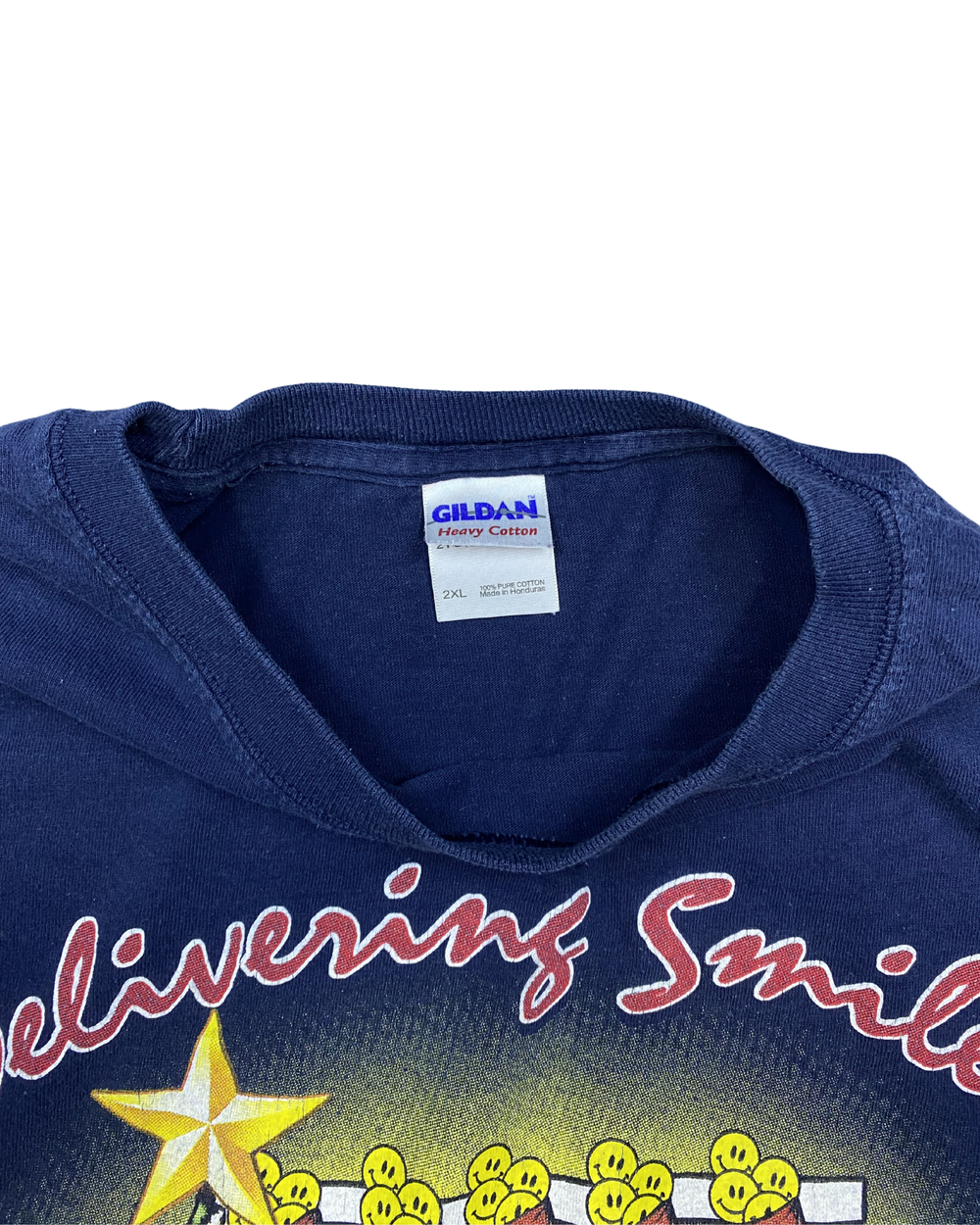 Delivering Smiles Vintage Christmas Long Sleeve T-Shirt (2XL)